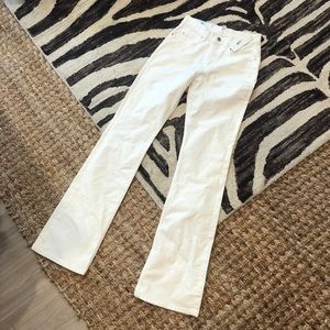 Acne Studios White Denim